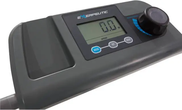 Alt view image 3 of 11 - EXERPEUTIC 100XL High Capacity Magnetic Resistance Manual Treadmill with Heart Pulse System - OEM