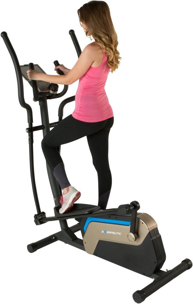 Exerpeutic compact 2024 elliptical cardio machine