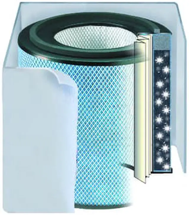 Alt view image 2 of 5 - Austin Air HealthMate Plus Jr. HEPA Filter FR250 White