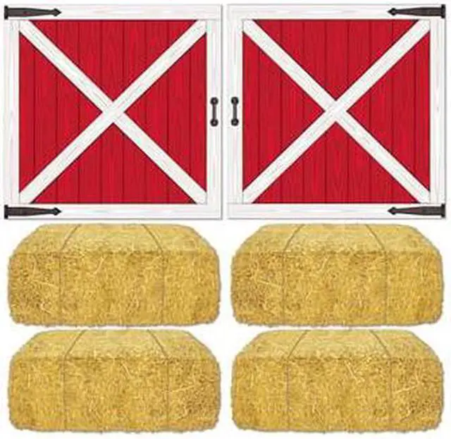 Main image of Barn Loft Door and Hay Bale Props Add-Ons