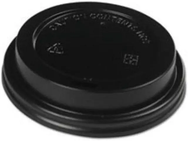 Alt view image 2 of 5 - Boardwalk BWKHOTBL1020 Hot Cup Dome Lids, Fits 10 - 20 Ounces Hot Cups