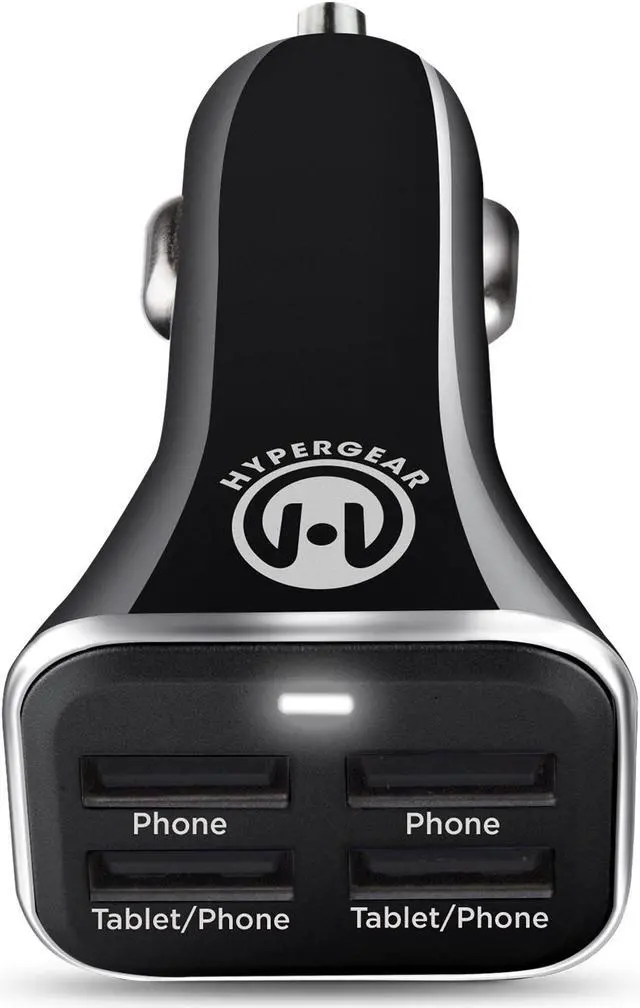 Main image of HyperGear High-Power Quad USB 6.8A Car Charger
