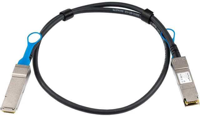Alt view image 4 of 4 - StarTech 3.3 ft QSFP+ Direct Attach Cable QSFP40GPC1M