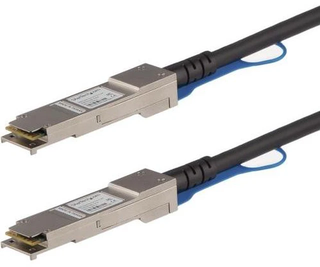 Alt view image 3 of 4 - StarTech 3.3 ft QSFP+ Direct Attach Cable QSFP40GPC1M