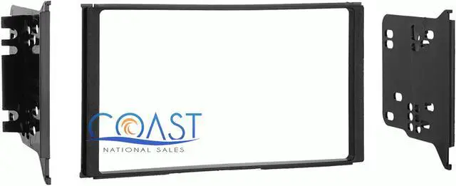Alt view image 2 of 8 - Metra 95-7328 Double DIN Installation Kit for 2007 Kia Sorrento Vehicles