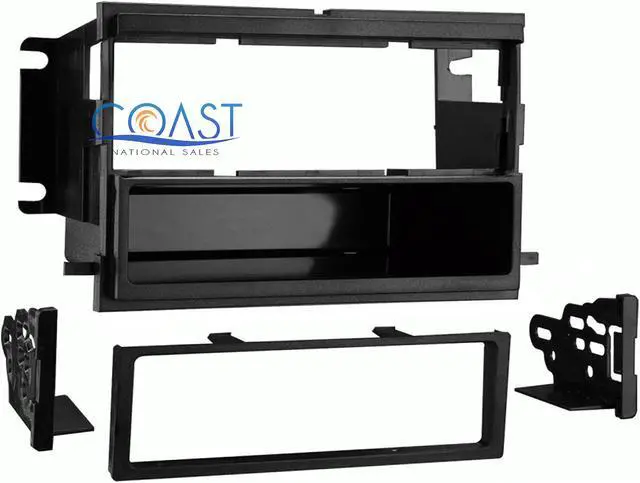 Alt view image 3 of 13 - METRA 99-5808 SINGLE DIN INSTALLATION KIT FOR 2004-07 FORD & MERCURY VEHICLES