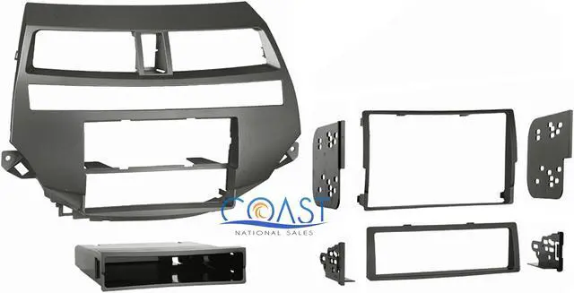 Alt view image 3 of 7 - METRA 99-7875T INSTALL KIT 08-09 HONDA ACCORD W/ DUAL ZONE CLIMATE CTRLS (TAUPE)