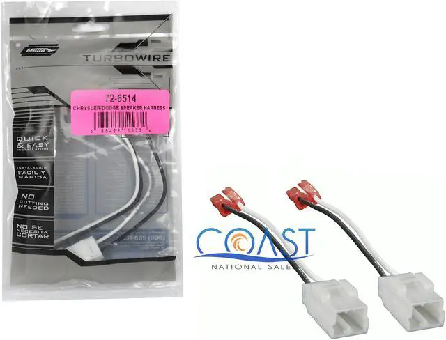 Main image of Metra 72-6514 Speaker Harnesses for Chrysler/Dodge