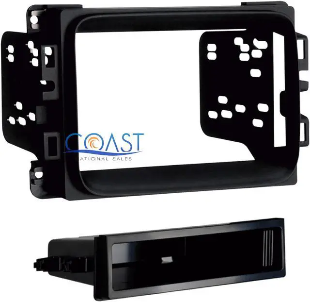 Alt view image 2 of 13 - Metra 99-6518B Single DIN Install Dash Kit for 2013-up Dodge Ram Trucks
