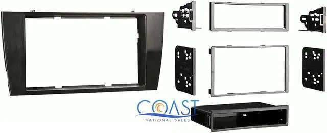 Main image of METRA 99-9501B SINGLE / DOUBLE DIN KIT JAGUAR S-TYPE 06-06 X-TYPE 02-07 - BLACK