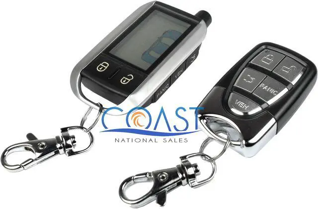 Alt view image 2 of 15 - Crime Stopper - SP-302 - Crimestopper SP-302 Deluxe 2-Way Alarm and Keyless Entry System - 2-way - 2 x Transmitters -