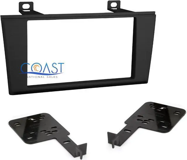Main image of METRA 95-5000B FORD 02 - 05 / LINCOLN 2000 - 06 DOUBLE DIN INSTALL BLACK KIT NEW
