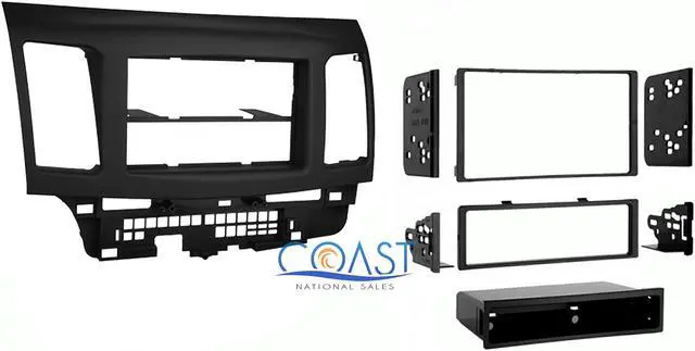 Main image of Metra 99-7011 '08-Up Mitsibushi Mancer Single/Double Din Radio Install Kit