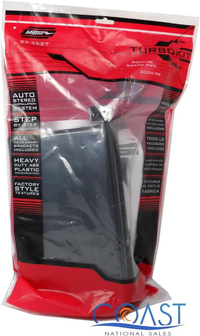Alt view image 2 of 12 - Metra 99-3527 METRA Vehicle Mount for Radio - ABS Plastic - Black