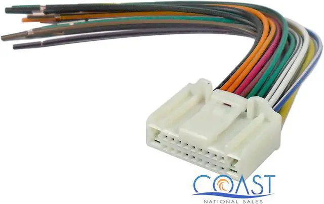 Alt view image 3 of 10 - METRA 71-7552 NISSAN / SUBARU VEHICLES OEM RADIO HARNESS W/ 20 PIN CONNECTOR NEW