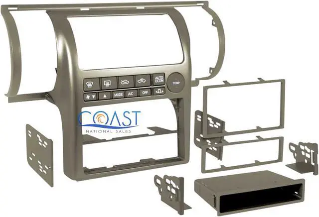 Alt view image 2 of 9 - METRA 99-7604T SINGLE / DOUBLE DIN DASH INSTALL KIT FOR 2003-2004 INFINITI  G35
