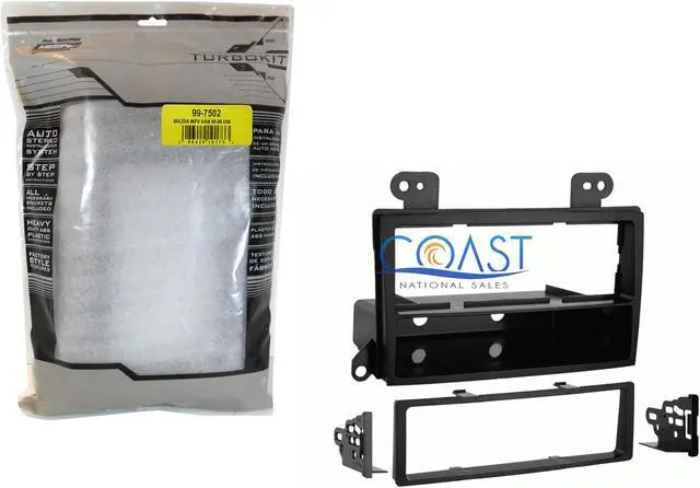 Main image of METRA 99-7502 SINGLE DIN INSTALLATION KIT FOR 2000 - 2006 MAZDA MPV VANS NEW