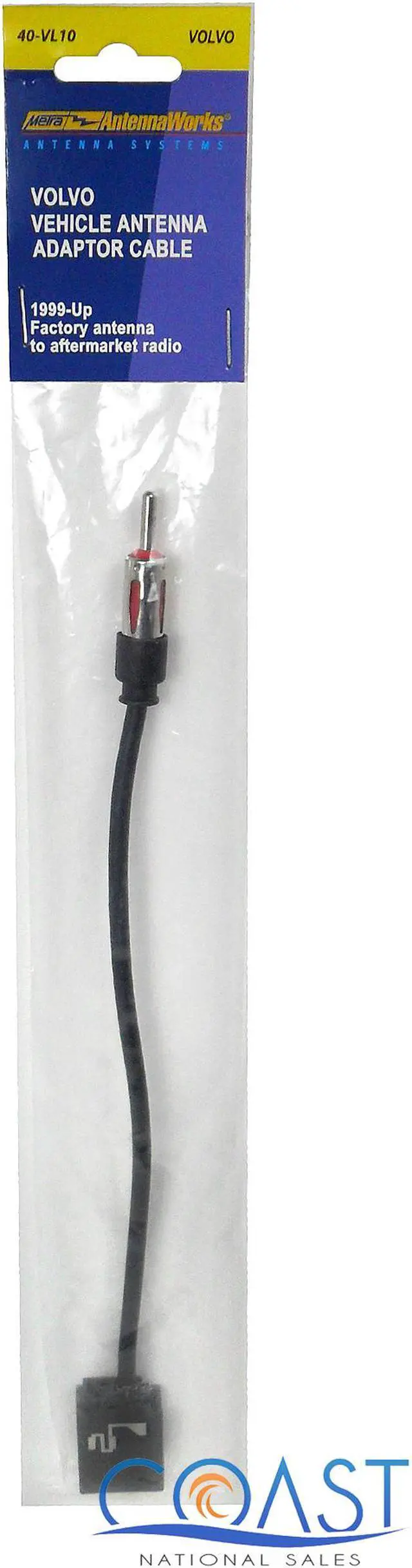 Alt view image 2 of 7 - METRA 40-VL10 VOLVO 99 - UP VEHICLE ANT ADAPTER CABLE TO AFTERMARKET RADIO NEW