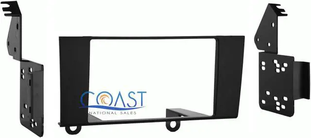 Alt view image 2 of 7 - Metra 95-8153 Double DIN Installation Kit for 1995-2000 Lexus LS Vehicles