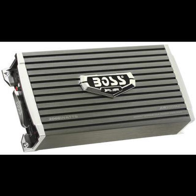 Alt view image 3 of 20 - Boss Armor AR2000M 2000 Watt Monoblock A/B Amplifier Car Audio Amp & Bass Remote