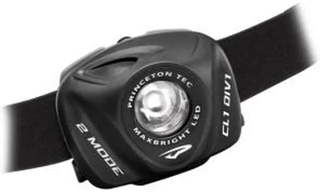 Main image of Princeton Tec EOS-II, Black Body, LED, Uses 3 x AAA