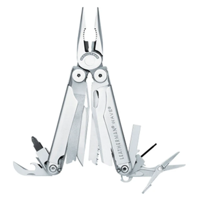 Alt view image 2 of 10 - Leatherman Multi-Tool Wave, Stainless Steel