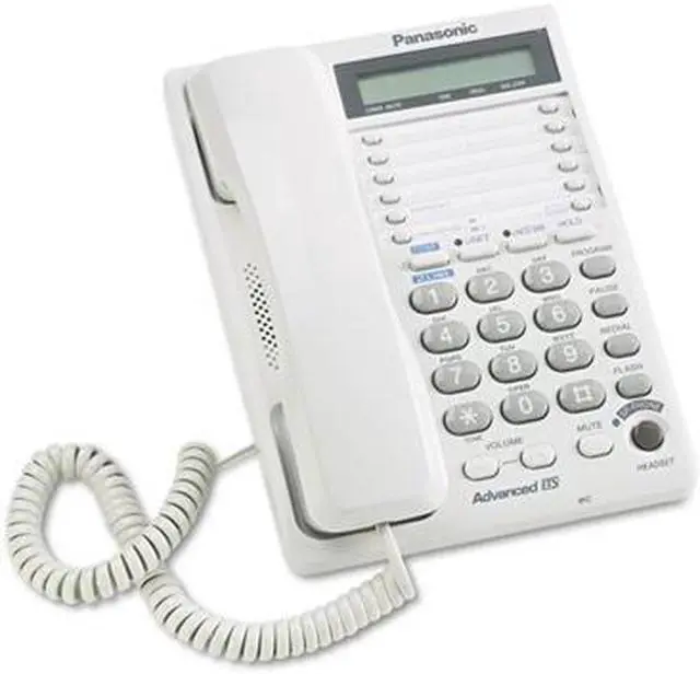 Main image of Panasonic KX-TS208W Corded Phone 2 x Phone Line(s) - Headset - White