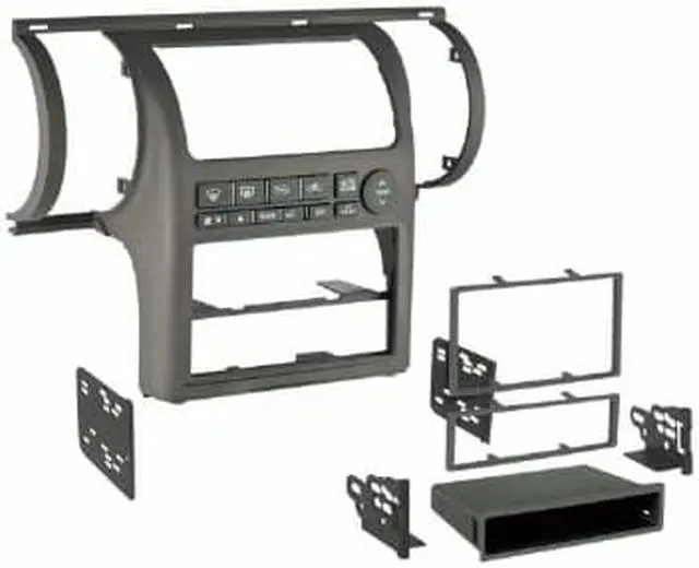 Alt view image 5 of 9 - METRA 99-7604T SINGLE / DOUBLE DIN DASH INSTALL KIT FOR 2003-2004 INFINITI  G35