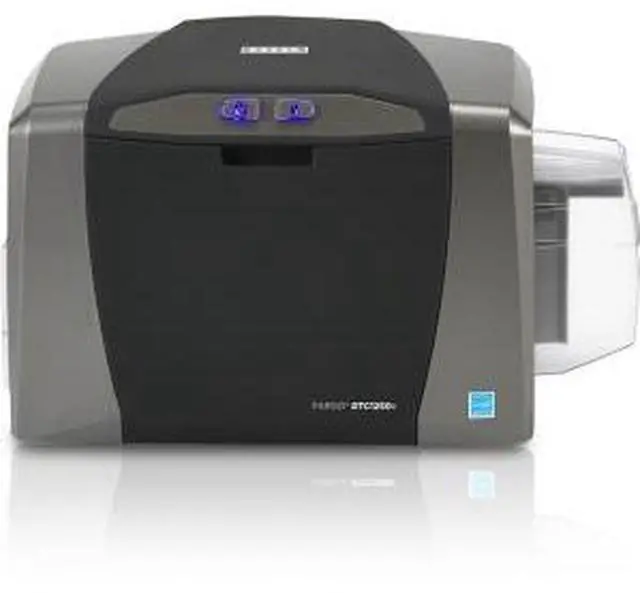 Main image of Fargo 050100 Dtc1250e Dye Sublimation/Thermal Transfer Printer - Color - Desktop - Card Print - Auto Feed - 100 Card Input Hopper 30 Card Output Hopper - 6 Second Mono - 16 Second Color - 300 Dpi - Us