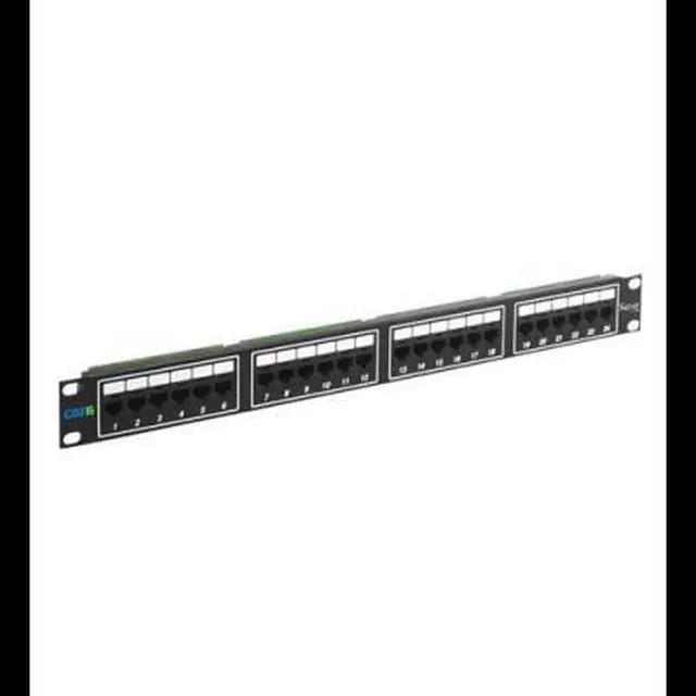 Main image of ICC ICMPP02460 Cat 6 24 Port Patch Panel, 1 RMS