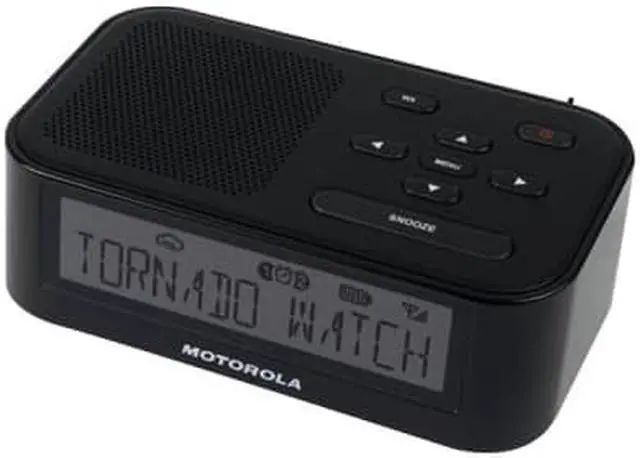 Alt view image 3 of 11 - MOTOROLA MWR815 Desktop Weather Radio