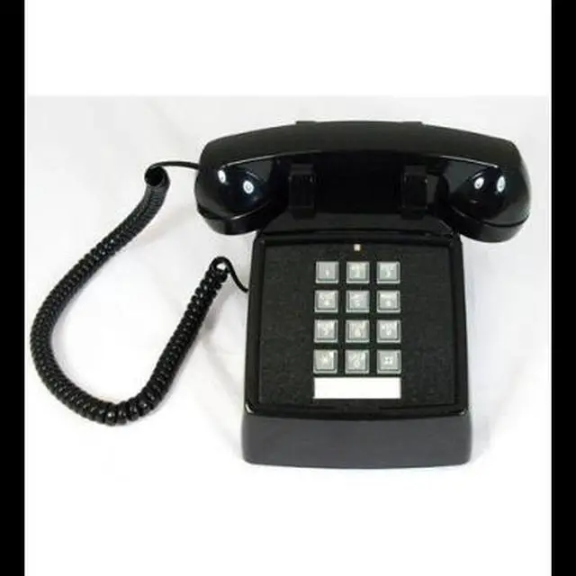 Main image of Cortelco ITT-2500-V-BK 250000-VBA-20M Desk w/ Volume BLACK