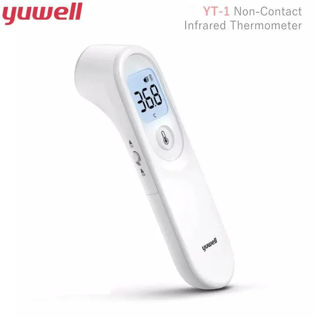 Main image of Yuwell YT-1 Thermometer Medical Non-Contact Infrared Dual Sensor Brand New