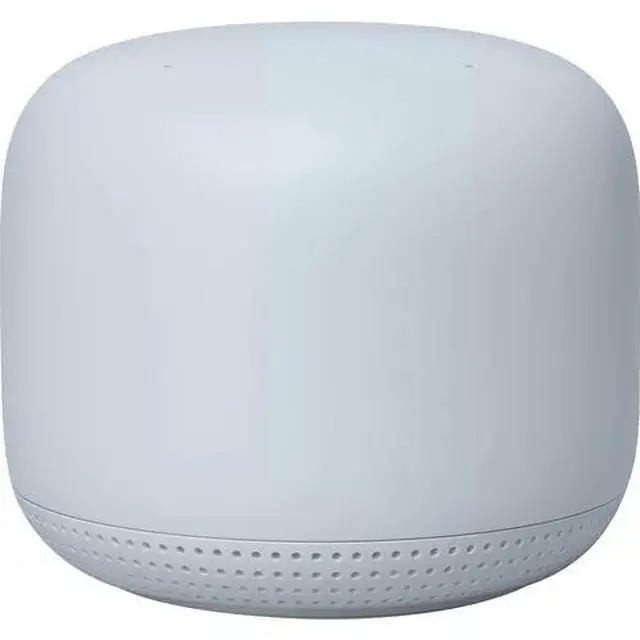 Alt view image 3 of 7 - Google Nest Wifi Router and Point 2 Pack Snow/Mist GA01426-US Brand New