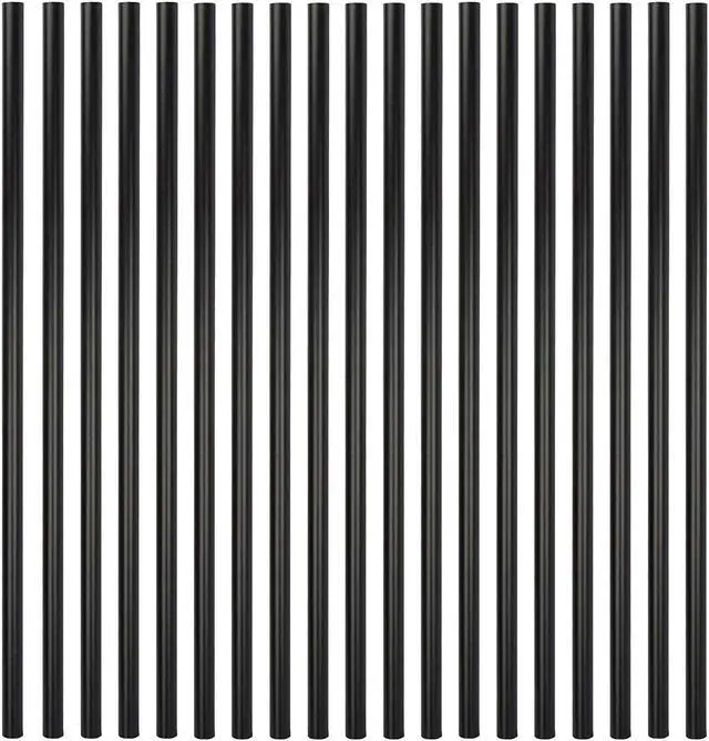 Main image of Myard 26 Inches Classic Hollow round Iron Balusters for Deck Railing Porch (50-Pack, Matte Black)