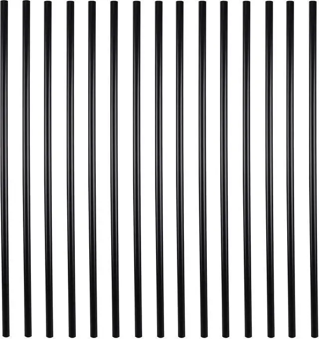 Main image of Myard 36 Inches Classic Hollow round Iron Deck Balusters for Deck Railing Porch (25-Pack, Matte Black)