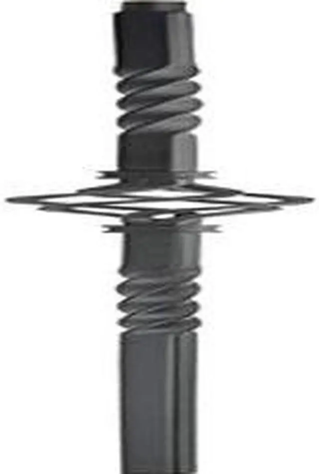 Alt view image 3 of 3 - Myard Single Basket 1/2 Inches Square Iron Stair Balusters, 44 Inches 5-Pack (Satin Black)