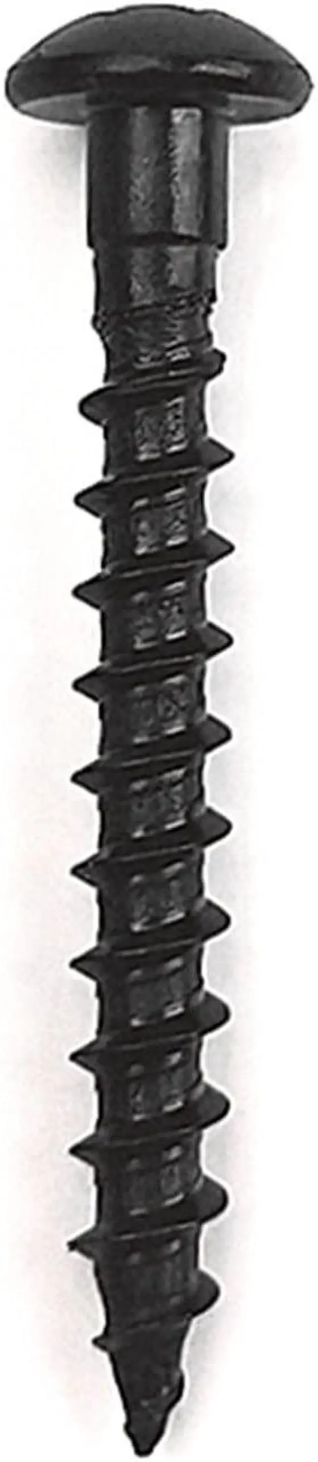 Main image of Wood Screws Truss Phillips Head, Hardness Grade 12.9, Stainless Steel 18-8 (304) Black Phosphate Coated for Deck & Facemount Balusters, by Myard (1-5/8 Inch)