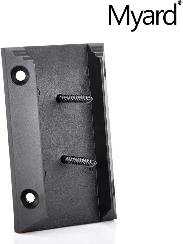 Alt view image 3 of 7 - Myard PNP111902S-R Inclined Stair Railing Connectors with Screws for 2X4 Inches (Actual 1.5X3.5 Inches) Inclined Stair Wood Handrail (2 Pcs, Red Clay)