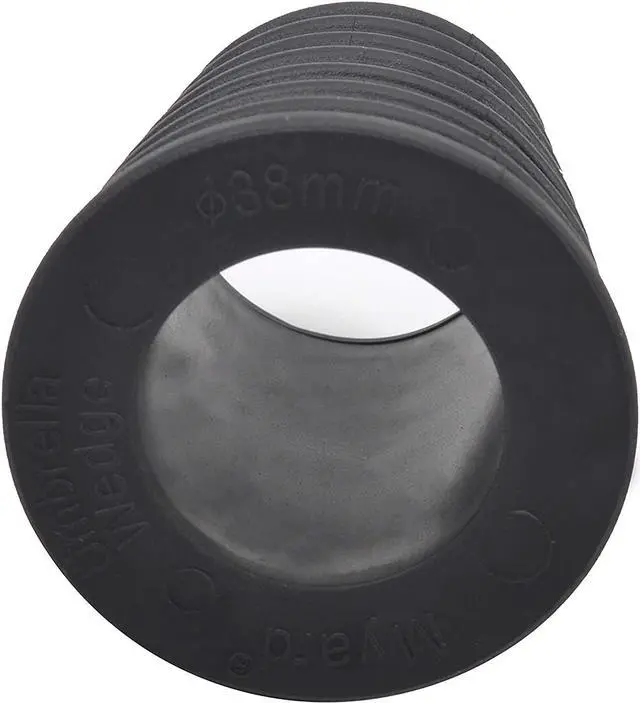 Alt view image 4 of 7 - Myard Umbrella Cone Wedge Shim for Patio Table Hole Opening or Base 1.8 to 2.4 Inch, Umbrella Pole Diameter 1-1/2" (38Mm, Black)