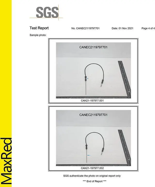 Alt view image 7 of 7 - Maxred 3150144 Meat Probe Thermometer Gauge Thermistor Replacement for Whirlpool, Sears Kenmore Maytag, Kitchenaid, Jenn-Air, Amana, Magic Chef, Admiral, Norge, Roper Range Oven, Baker, Microwave