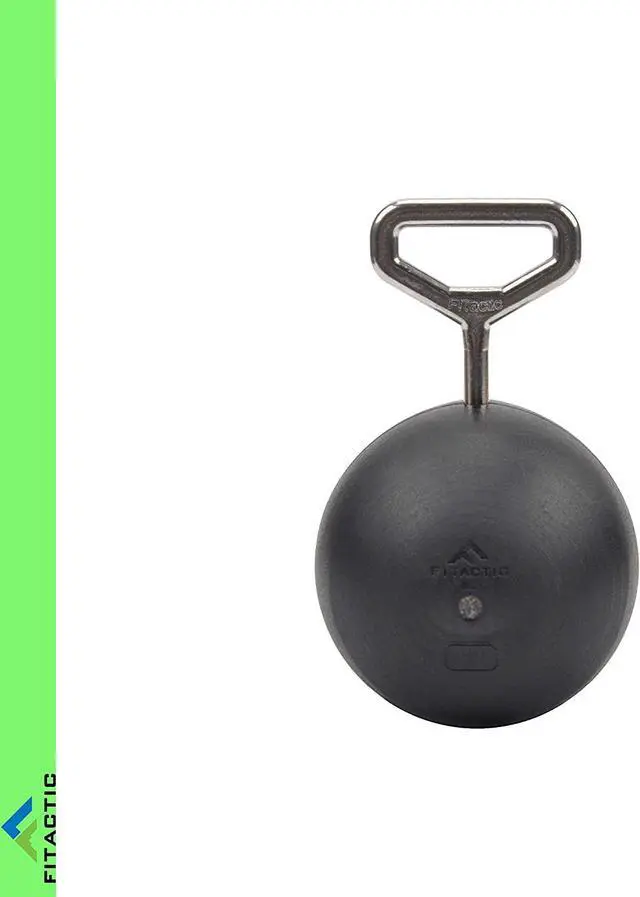 Alt view image 6 of 7 - Fitactic Rock Climbing Solid Training Cannonball Bomb Power Pull up Ball Hold Grips for Straps for Finger, Forearm, Biceps, Back Muscles