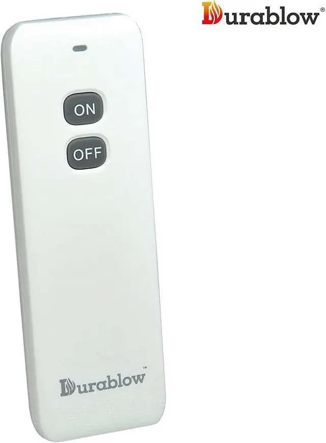 Alt view image 5 of 5 - Durablow TR2001 Gas Fireplace On/Off Remote Control Kit for Millivolt Valve or Electronic Ignition Module (Input 100-240VAC)
