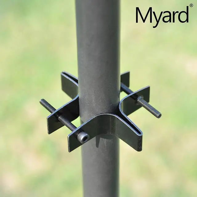 Alt view image 3 of 7 - Myard MBF BD13 13 Inches Wobbly Squirrel Proof Baffle Deflector for Bird Feeder Seed, Fit up 1.5 Inches Pole/Post