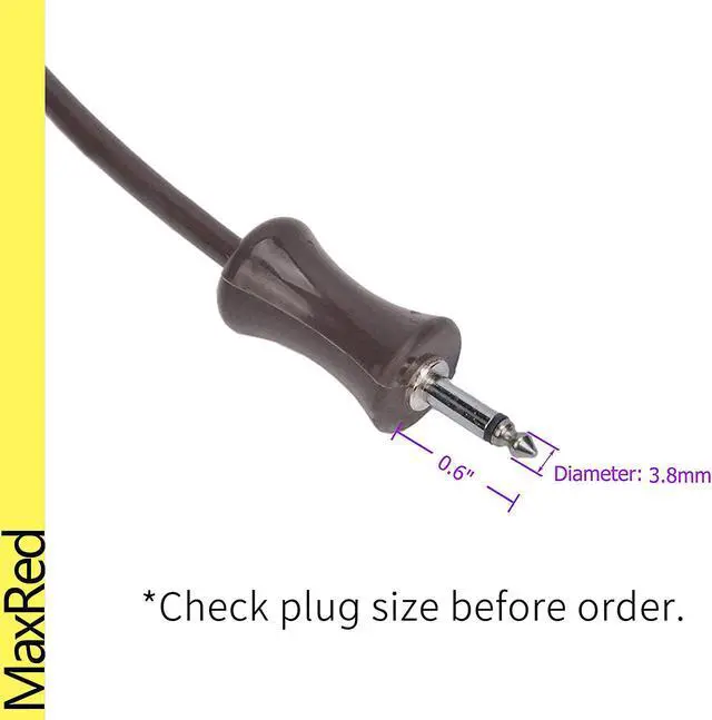 Alt view image 3 of 7 - Maxred 9755542 Meat Probe Thermometer Thermistor Replacement for Kitchenaid, Kenmore, Maytag, Amana, Admiral, Roper, Estate, Inglis, Magic Chef Range Stove, Wall Oven, Grill, Baker - HL - Cooking Uten
