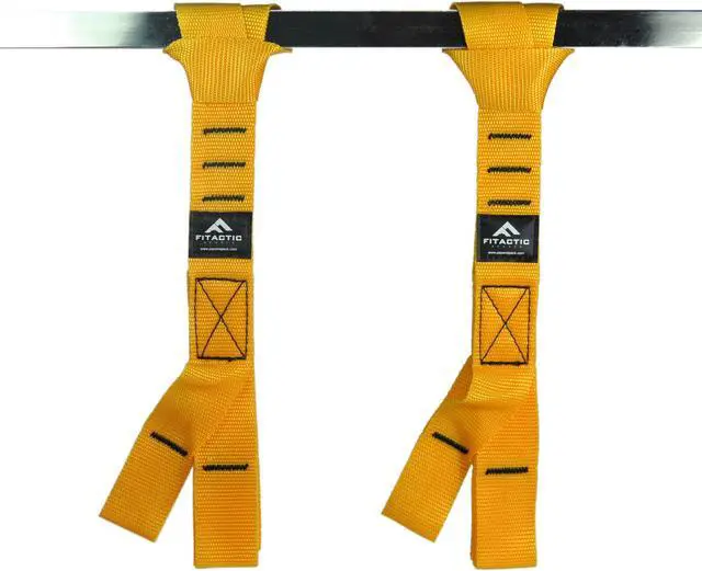 Main image of FITACTIC Upgraded 1 Pair Eagle Loops Grip for Finger Thumb Hand Wrist Forearm Arm Strengthening Training (Yellow)