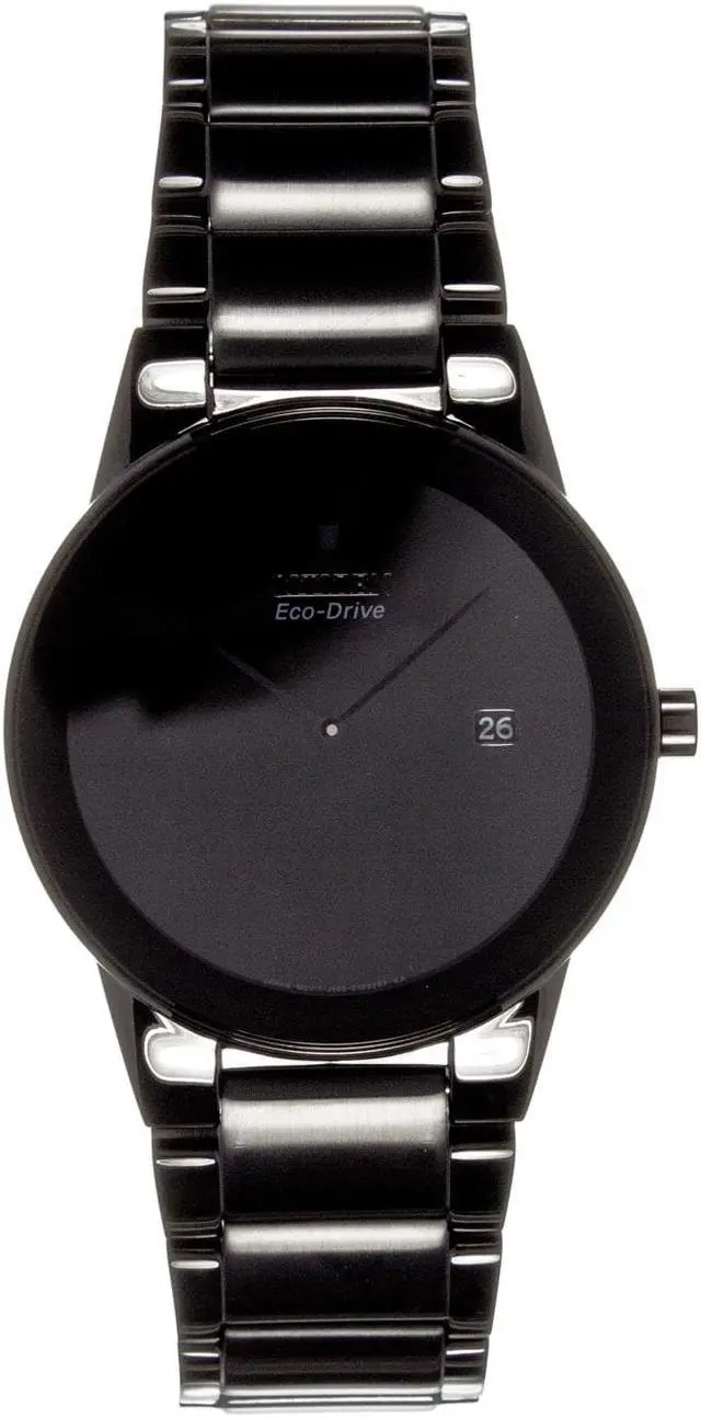 Alt view image 2 of 20 - Citizen Eco-Drive Mens Axiom Series Black ION PVD Stainless Watch AU1065-58E