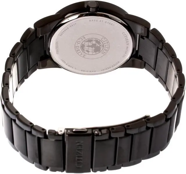Alt view image 3 of 20 - Citizen Eco-Drive Mens Axiom Series Black ION PVD Stainless Watch AU1065-58E