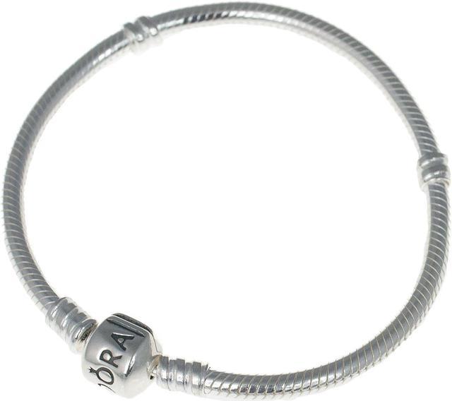 PANDORA Women's Standard 925 Sterling Silver Bead Clasp Charm Bracelet  590702HV (17)