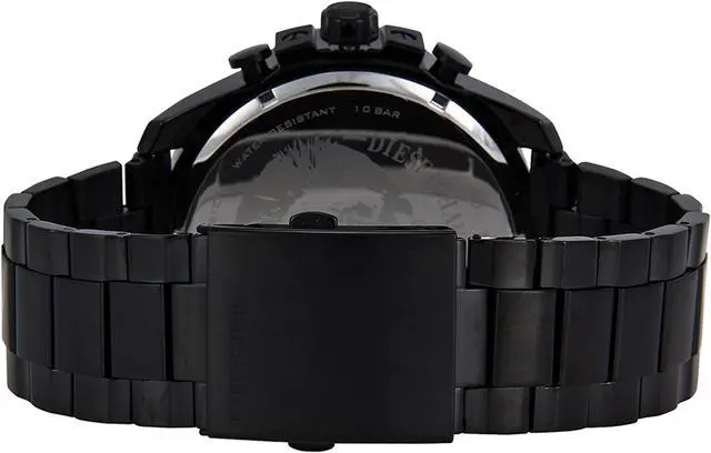 Alt view image 3 of 20 - Diesel DZ4318 Mega Chief Black Ion-plated Stainless Steel Mens Watch